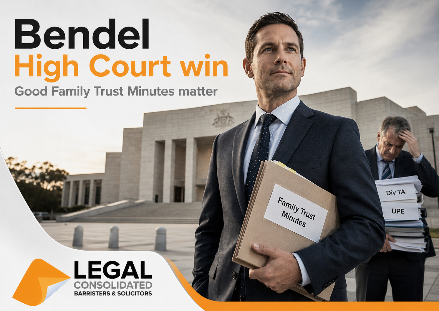 High Court Bendel case protects Div 7A Loans and Trust Minutes