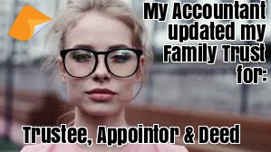 family trust deed family discretionary trust deed